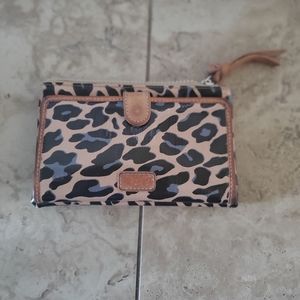 Consuela Blue Jag Slim Wallet